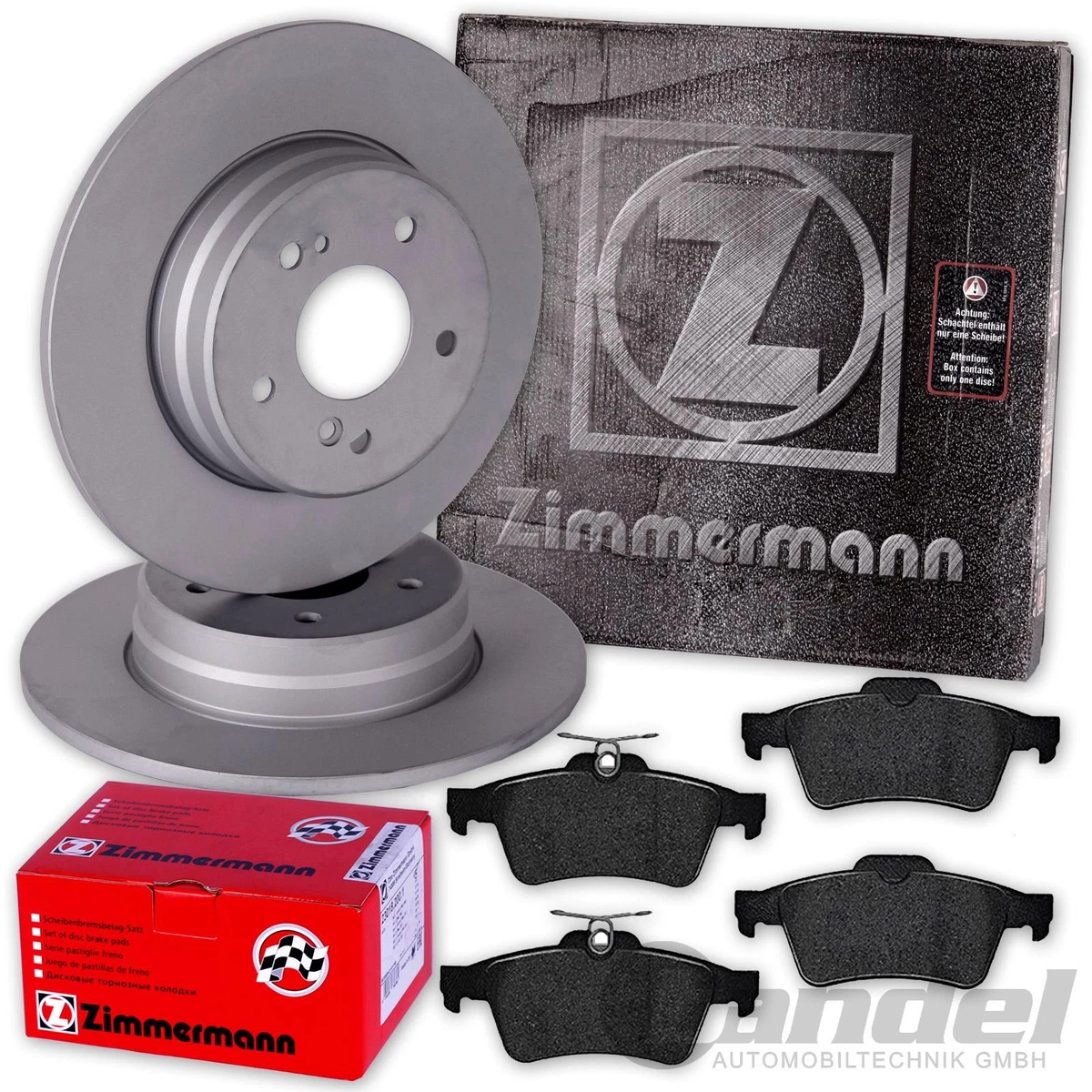 Гальмівні колодки та диски Zimmermann для CITROEN BERLINGO C (K9) – Надійність та Безпека