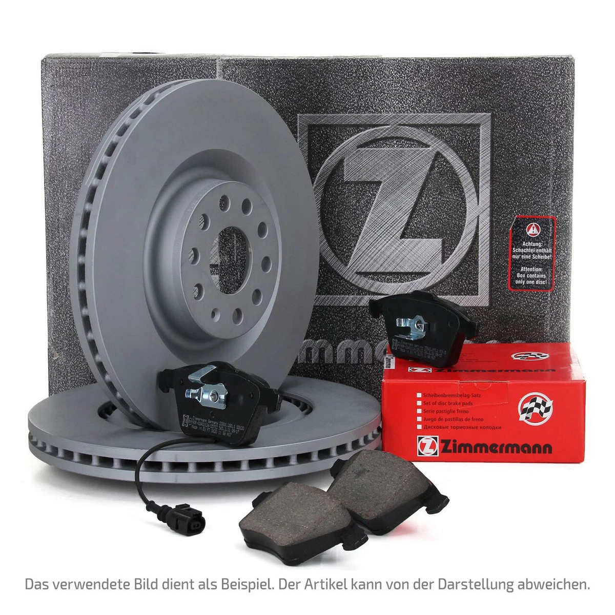 Гальмівні диски та колодки Zimmermann для Audi A6 Avant (4A5, C4)