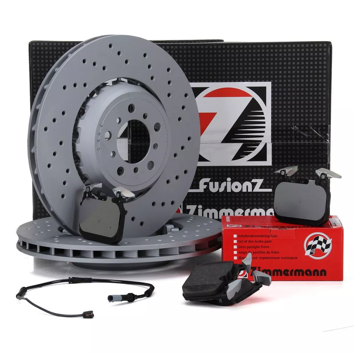 Гальмівні диски та колодки Zimmermann для Audi A6 Avant (4A5, C4)