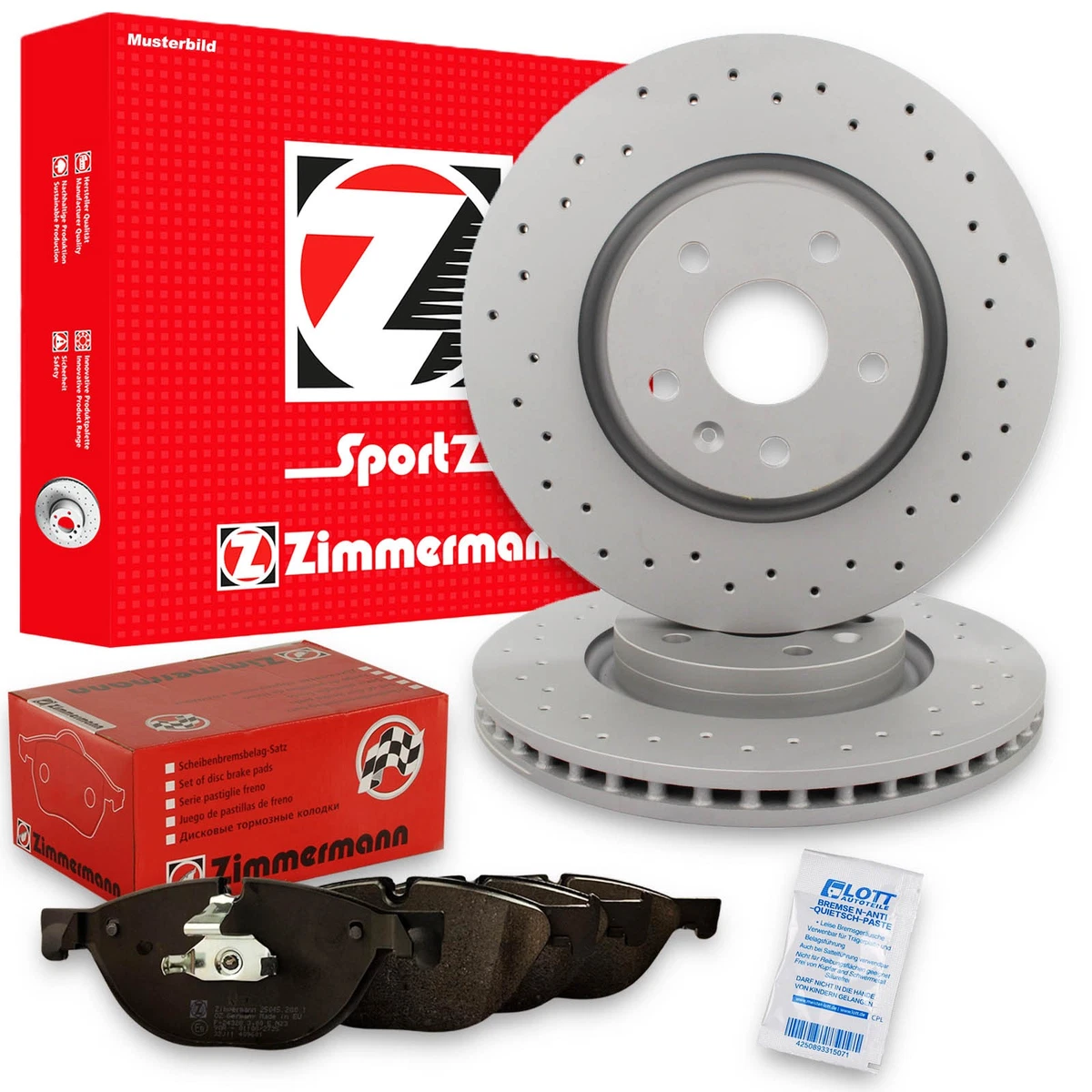 Гальмівні системи для Peugeot 407: надійність та безпека від Zimmermann