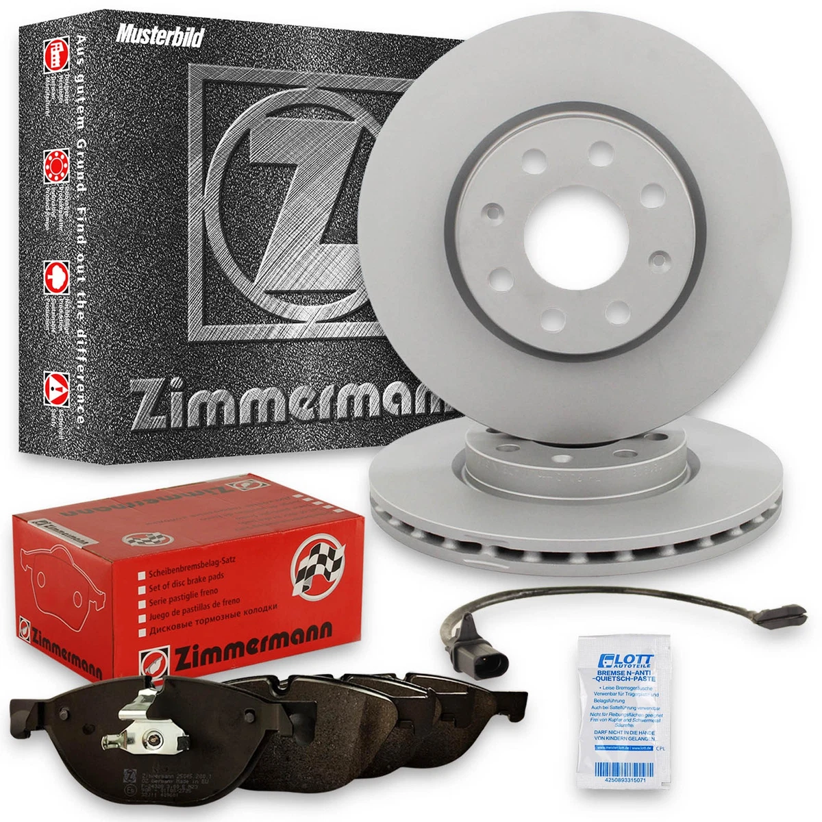 Гальмівні системи Zimmermann для LAND ROVER DISCOVERY V (L462) — безпечний вибір