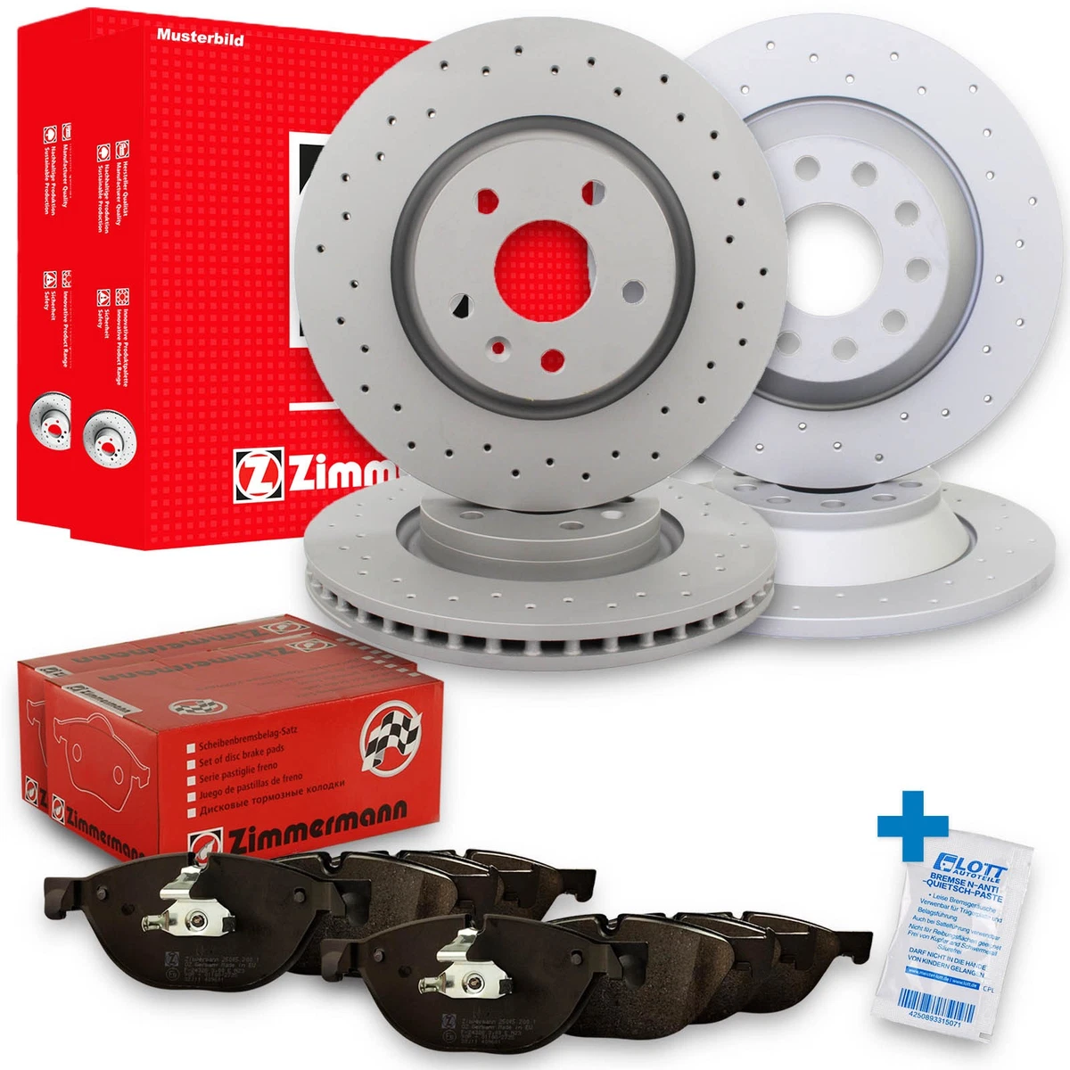 Гальмівні колодки та диски Zimmermann для CITROEN C-ELYSEE – безпечний вибір