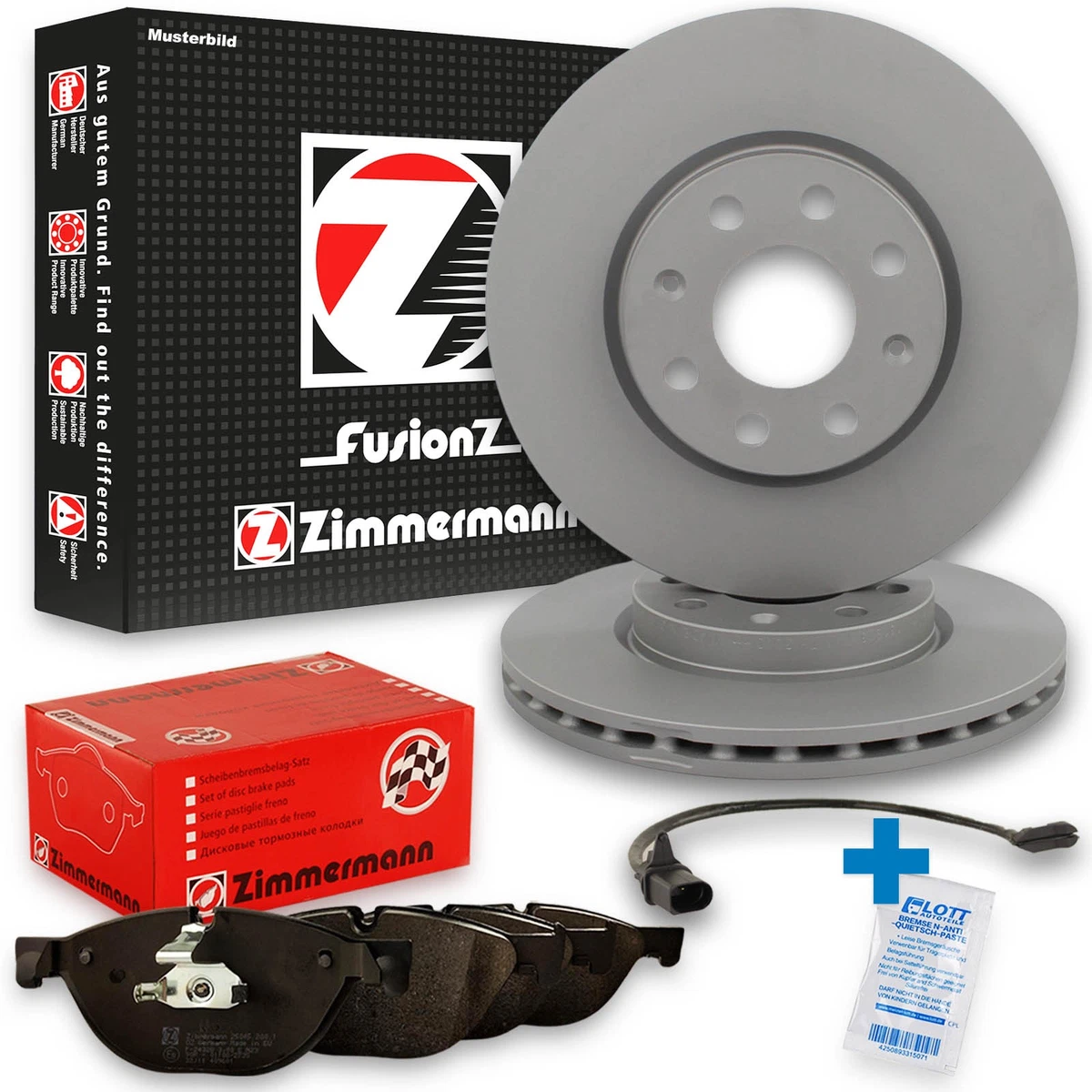 Гальмівні диски і колодки Zimmermann для FIAT MAREA - Надійність та Безпека