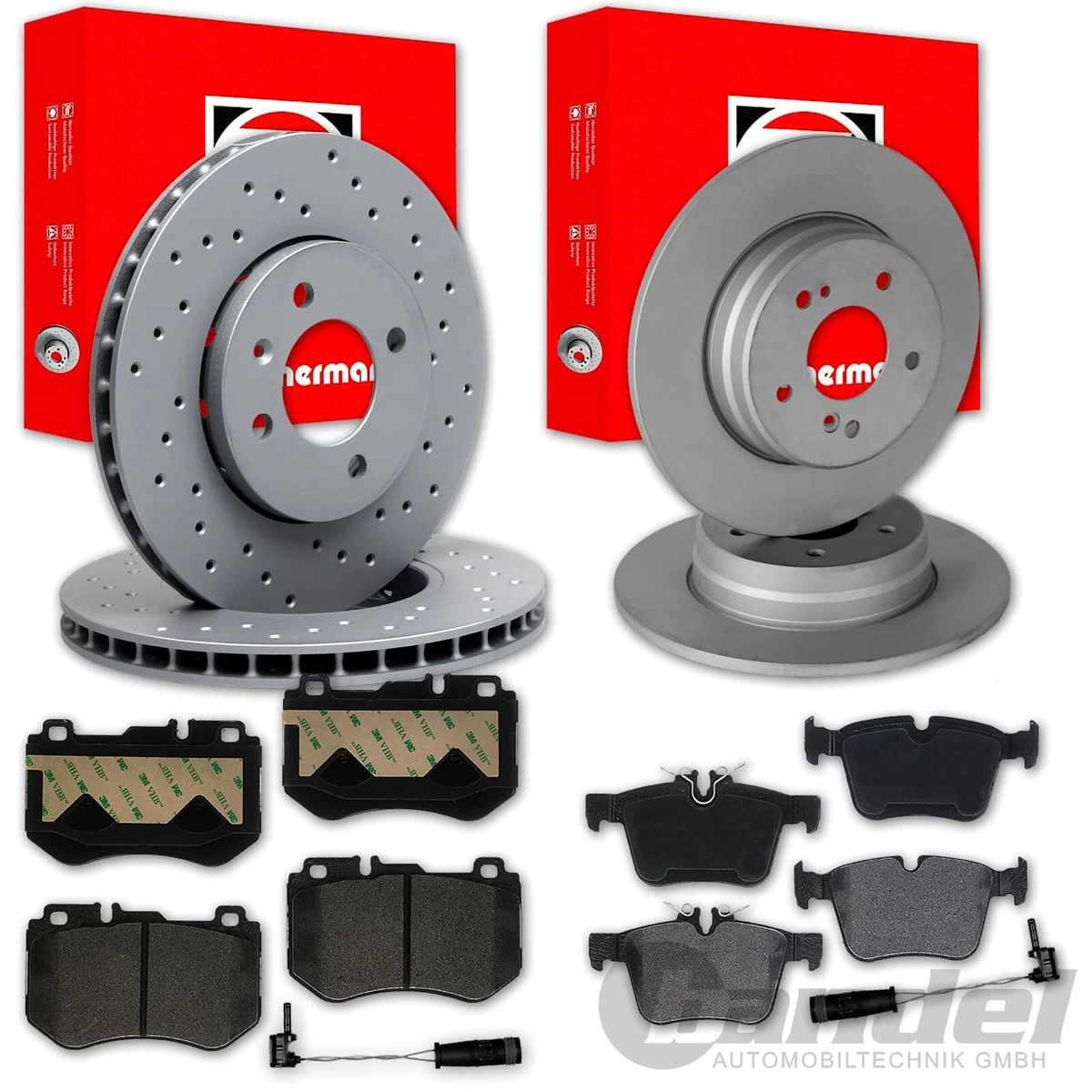 Zimmermann — найкращі гальмівні системи для Mercedes C-CLASS W203