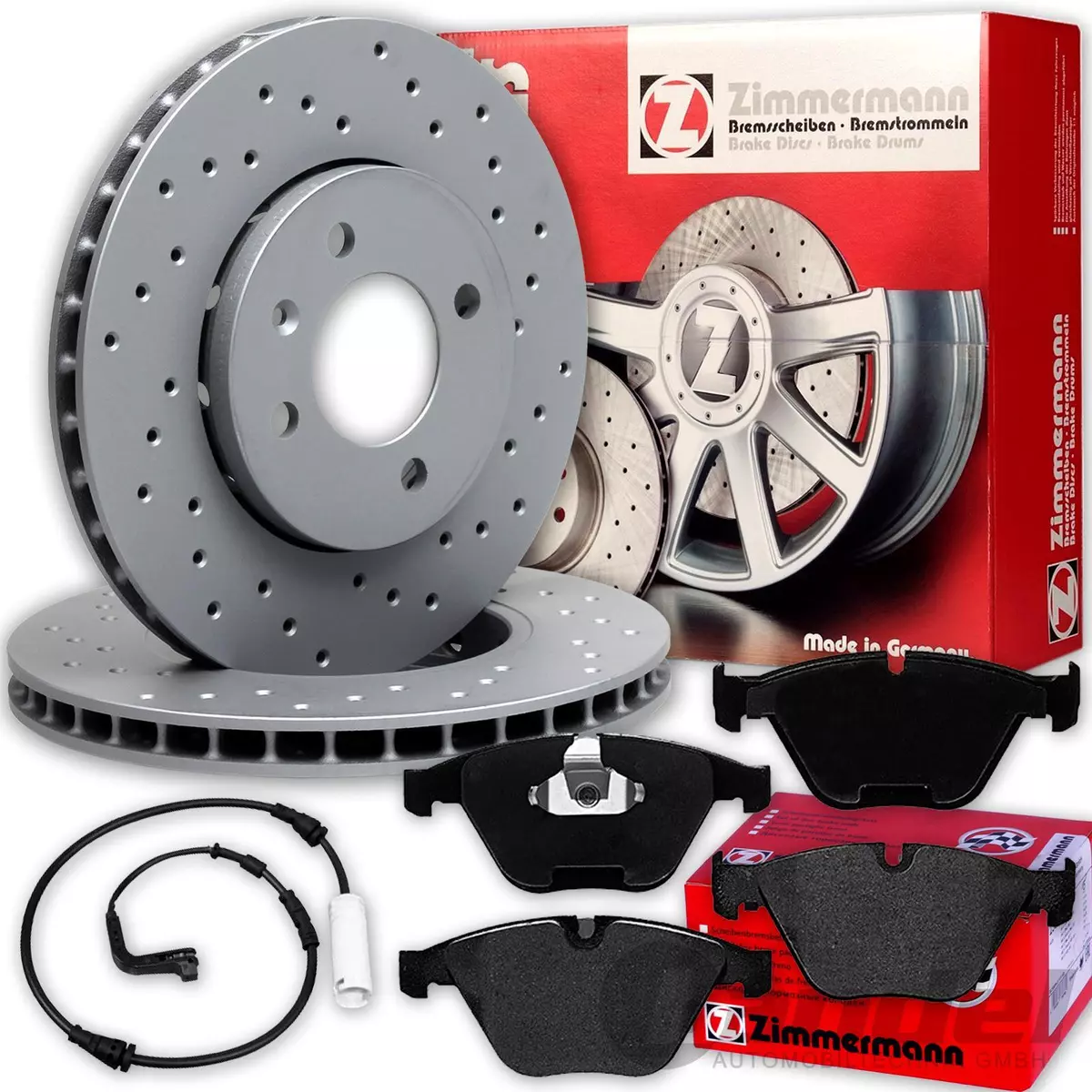 Гальмівні диски та колодки Zimmermann для VW GOLF SPORTSVAN: Надійність і безпека