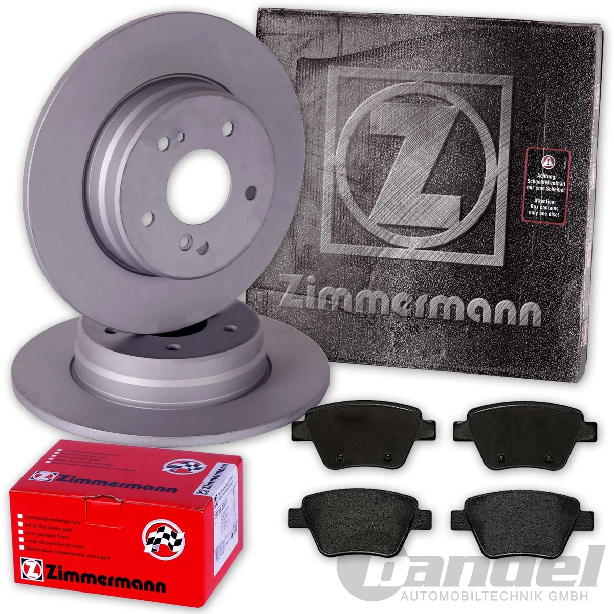 Гальмівні диски та колодки Zimmermann для PEUGEOT 308 SW II